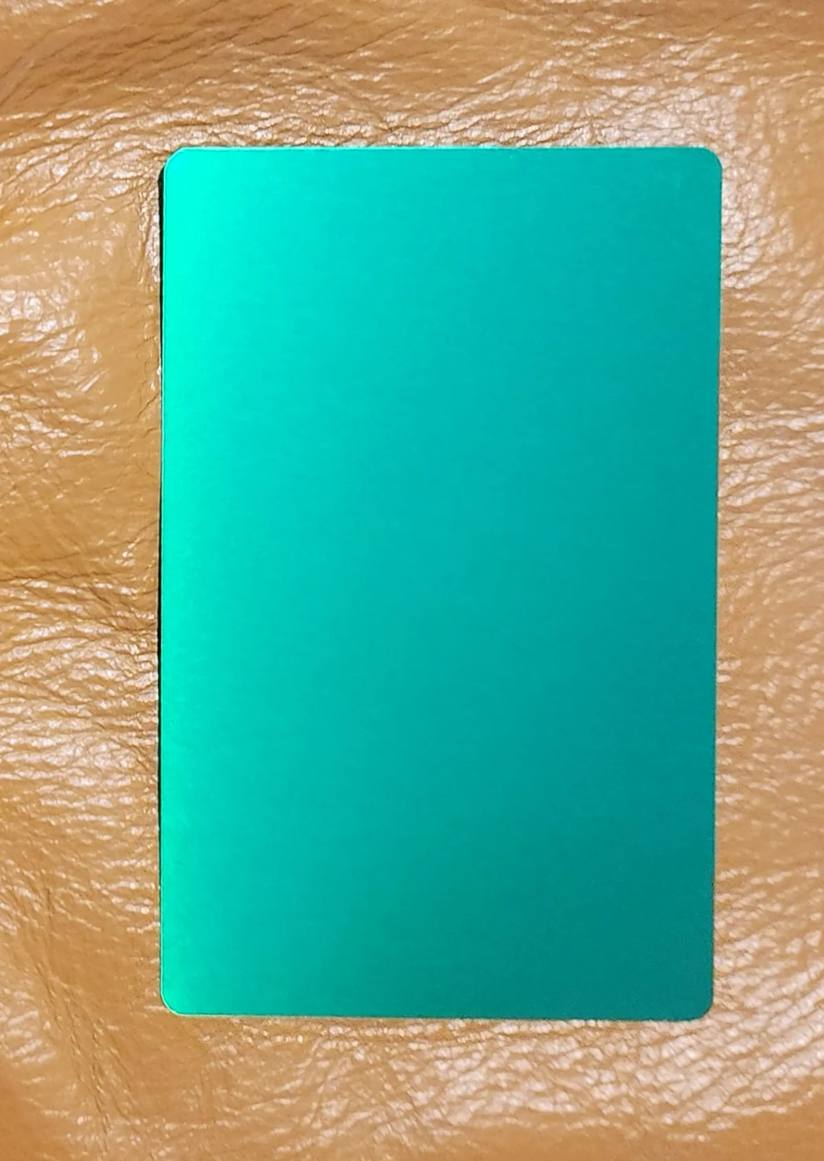 Metal Business Card - Green