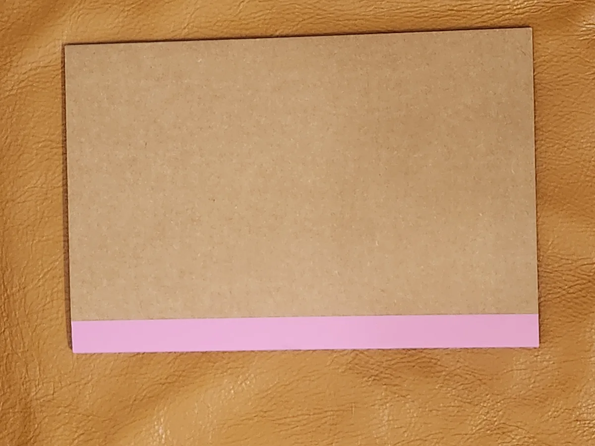 Pink Cardboard Journal