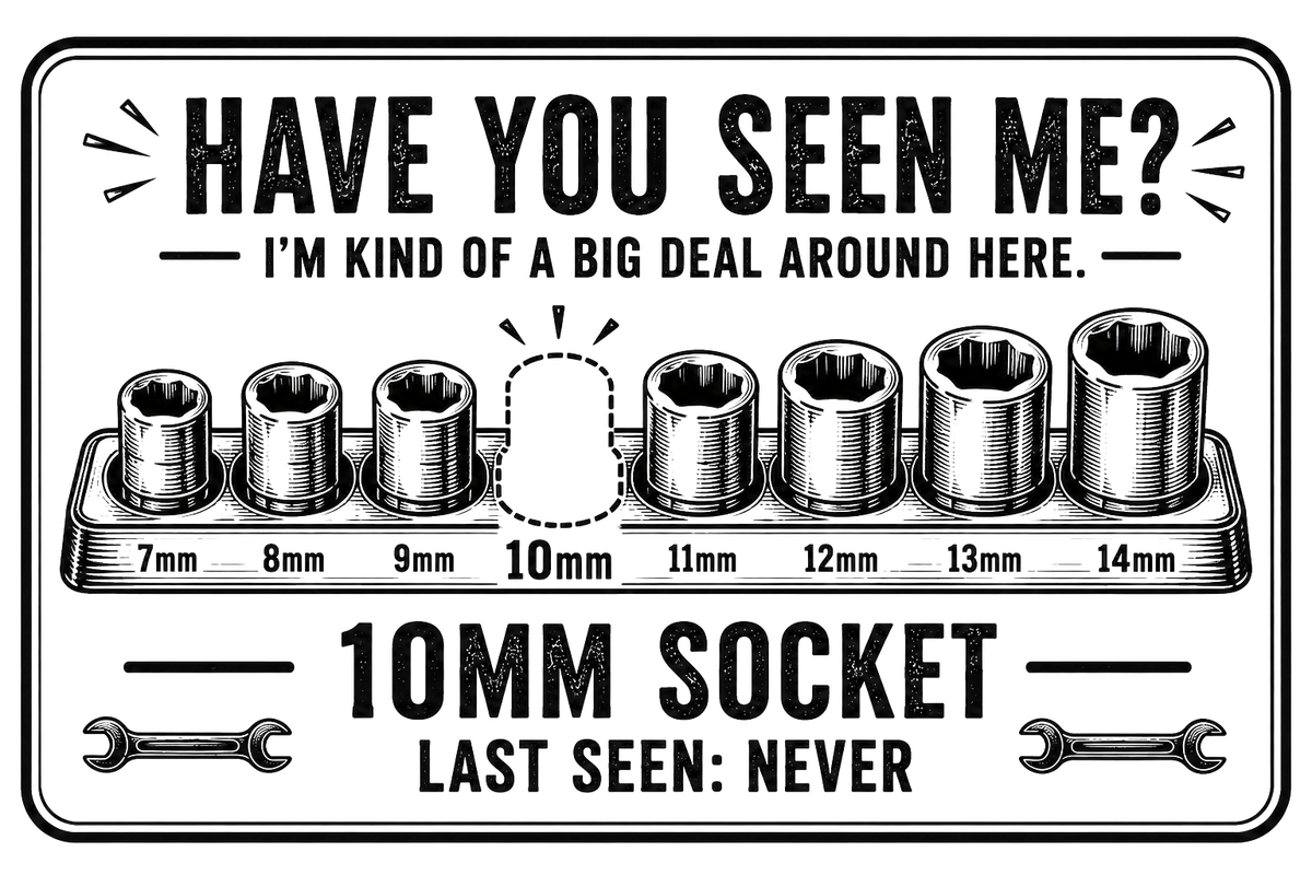 Engraving artwork: Missing 10mm Again