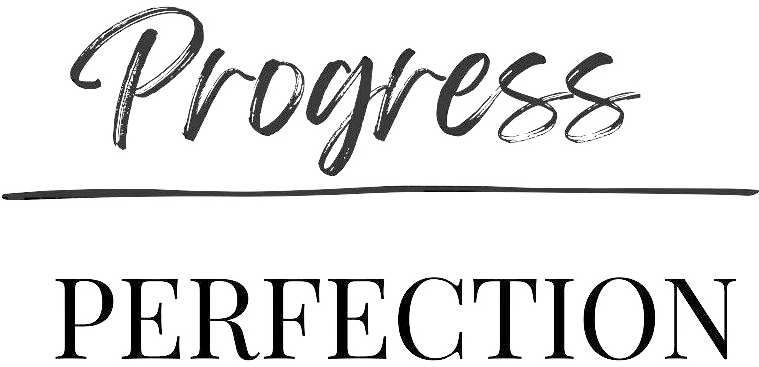 Engraving artwork: Progress Over Perfection