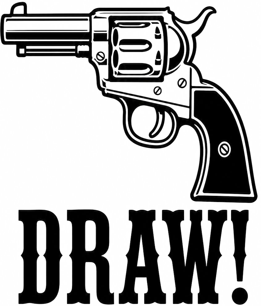 Engraving artwork: Quick Draw Challenge