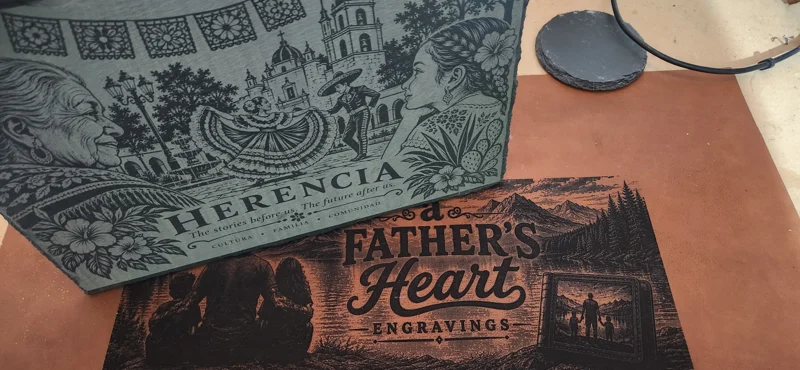Engraved Slate - The stories before us. The future after us. 2