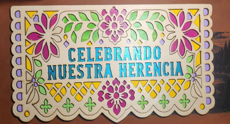 Celebrando Nuestra Herencia—celebrating our heritage in color and detail.
