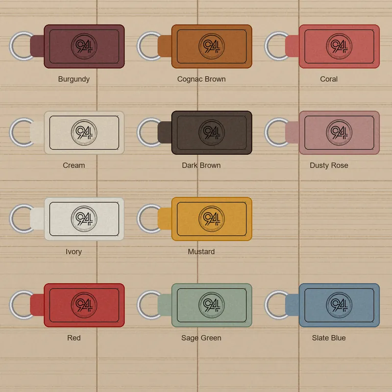 Business Logo and QR Keychains